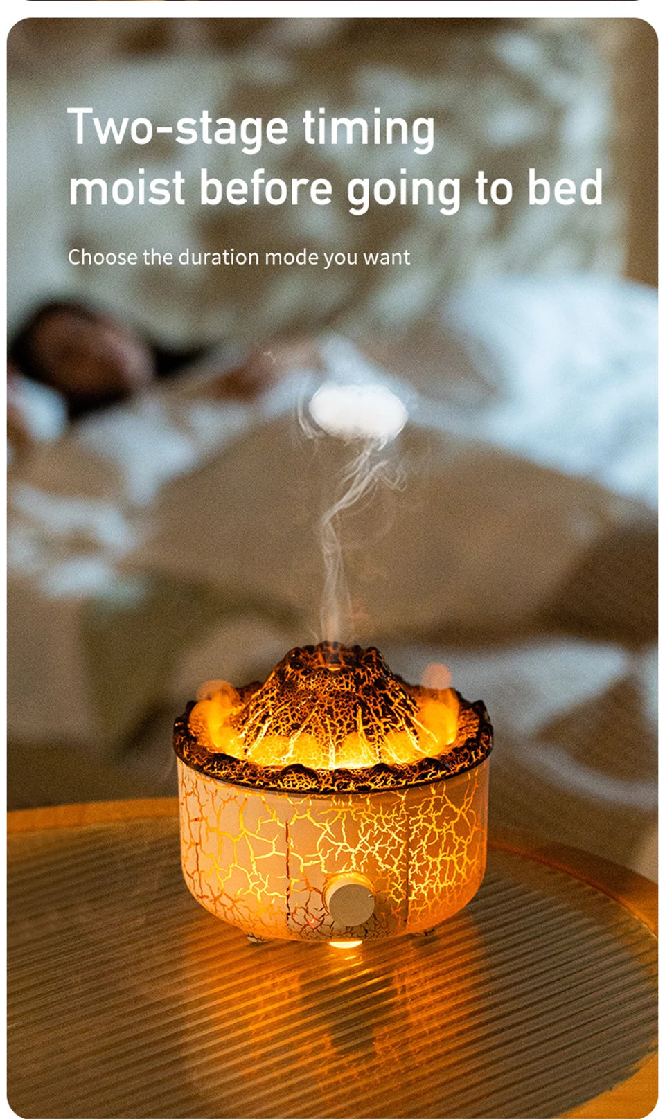 Volcano Air Humidifier(With LED)