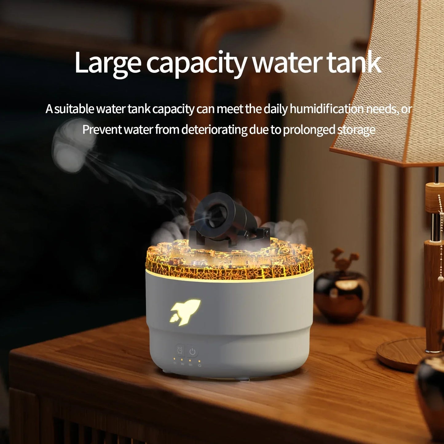 Cannon Air Humidifier (With LED Lights)