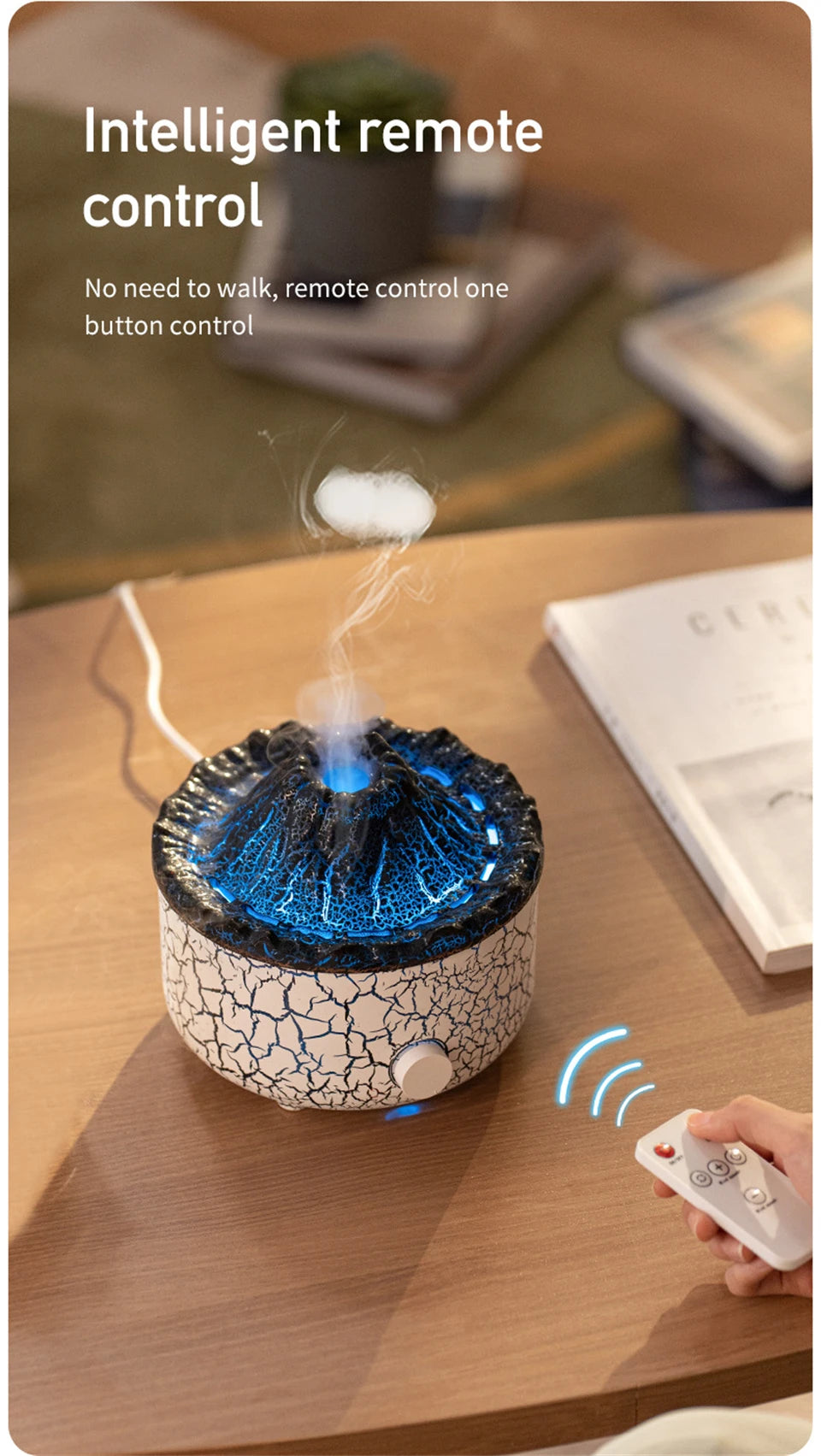 Volcano Air Humidifier(With LED)