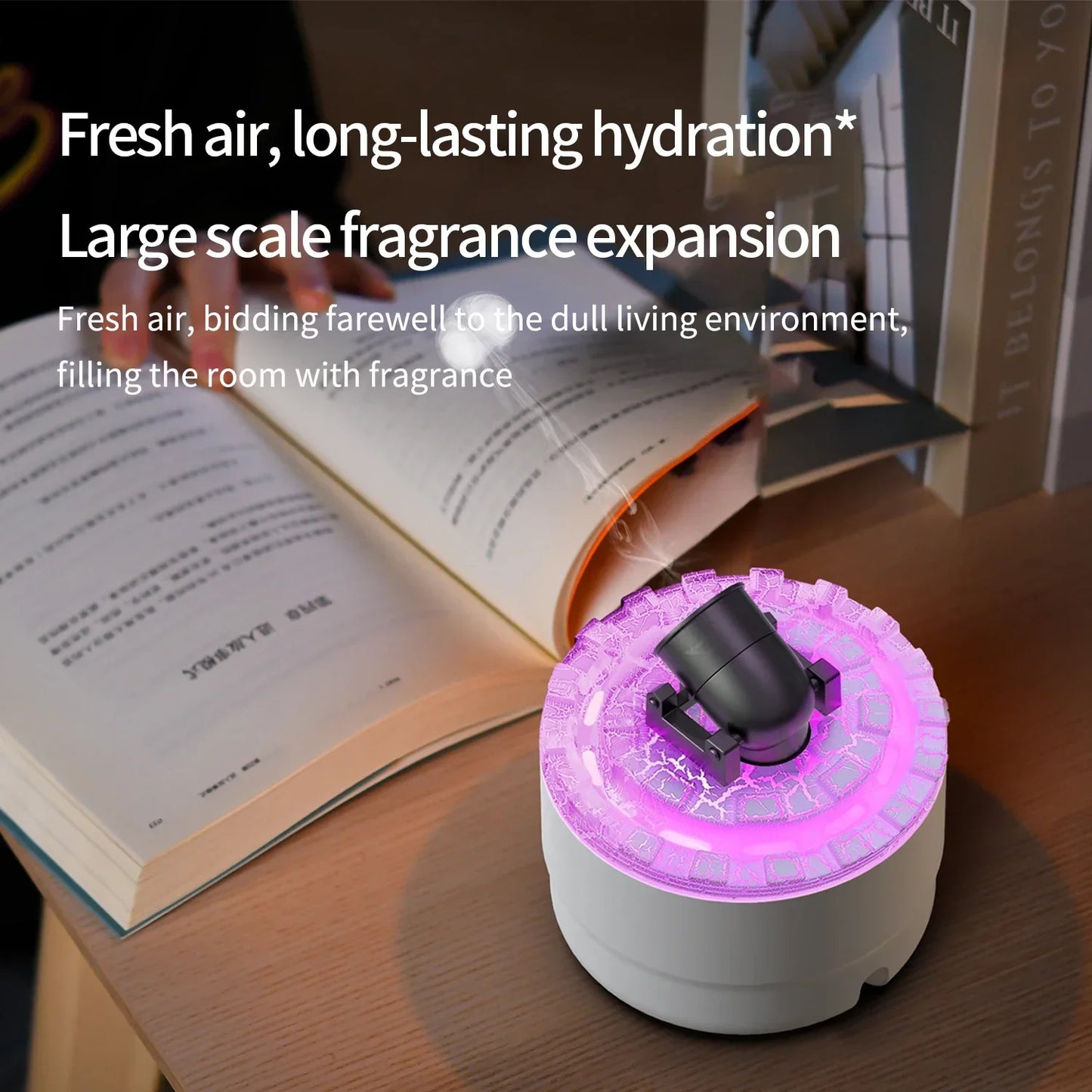 Cannon Air Humidifier (With LED Lights)