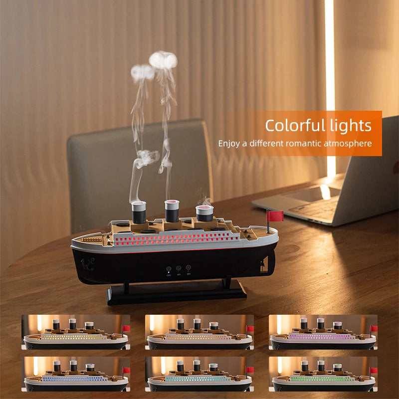 Titanic Ship Model Air Humidifier